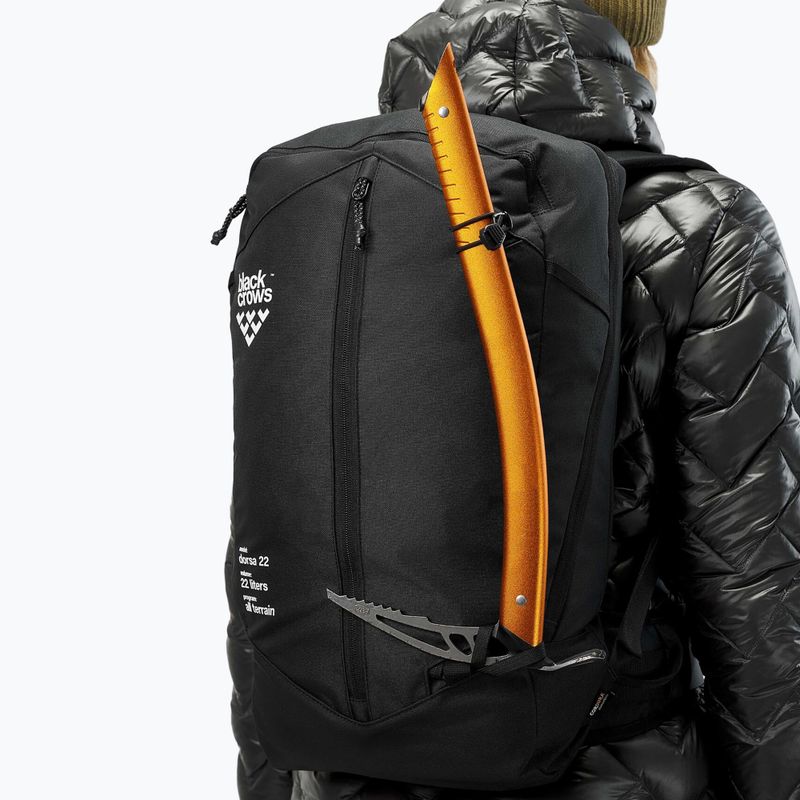 Ski backpack Black Crows Dorsa 22 l black/white 8