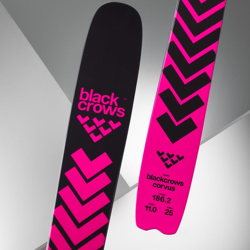 Alpine skis Black Crows Corvus pink 4