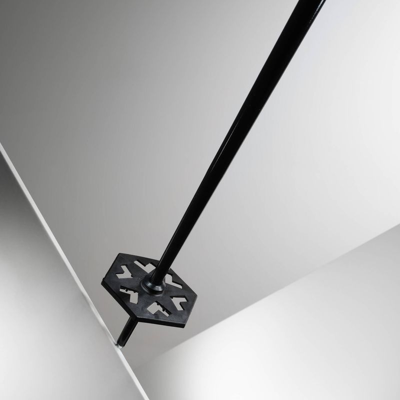 Ski poles Black Crows Meta black/orange 9