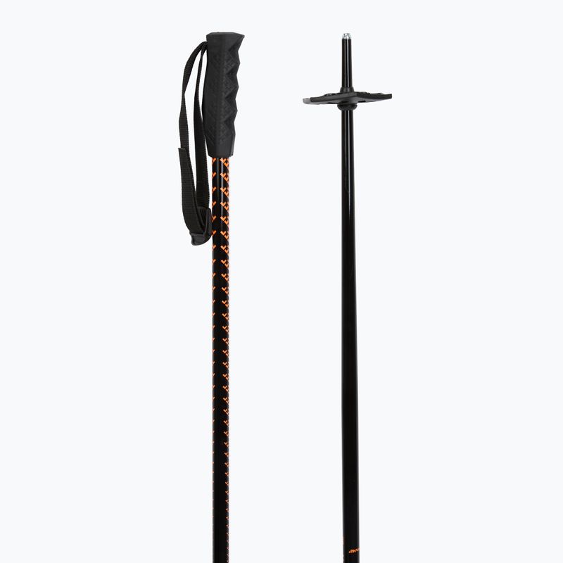 Ski poles Black Crows Meta black/orange 3