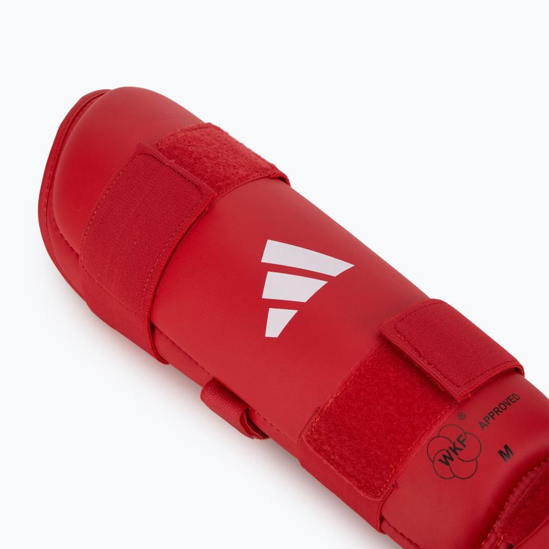 adidas WKF tibia protectors red 7
