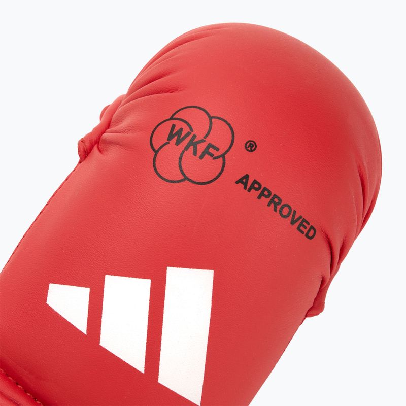adidas WKF hand protectors red 4