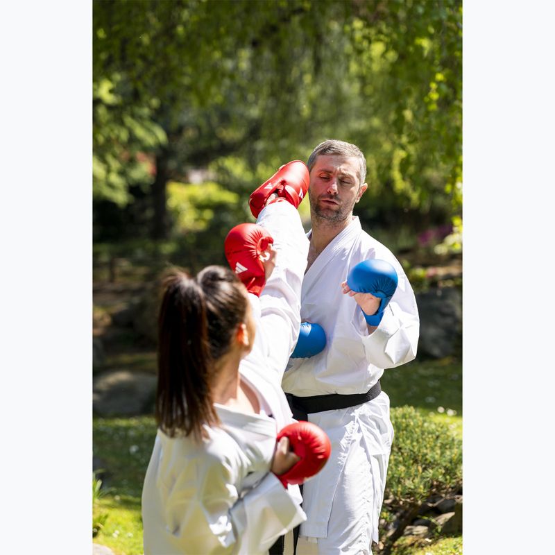 adidas WKF hand protectors red 9