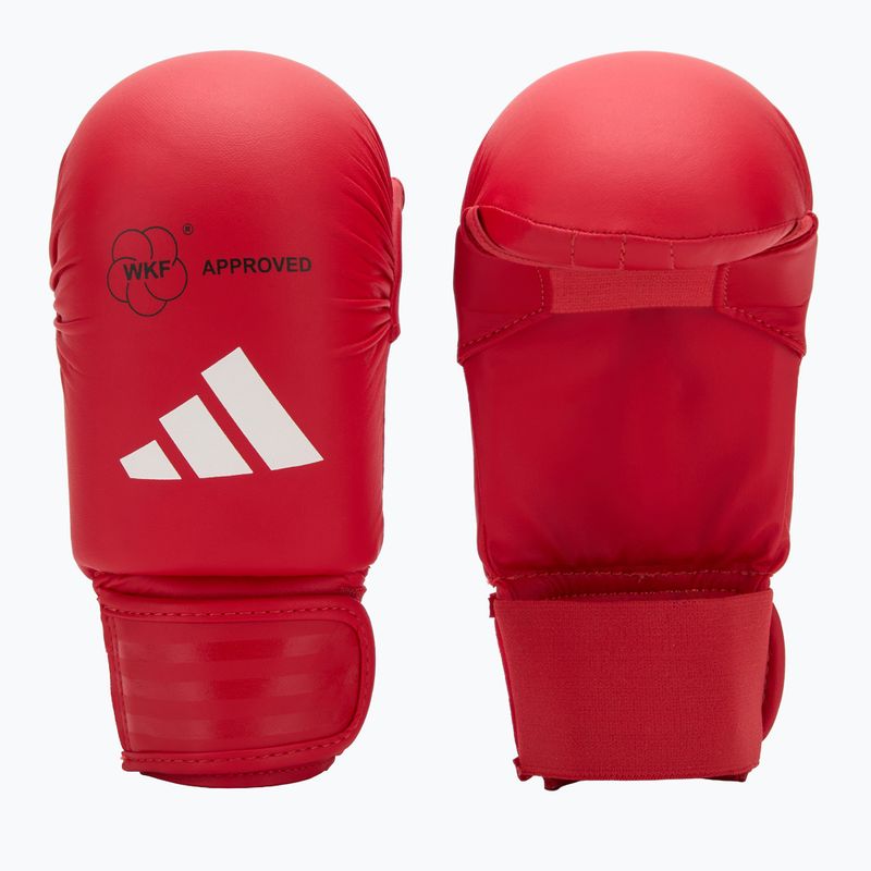 adidas WKF hand protectors red