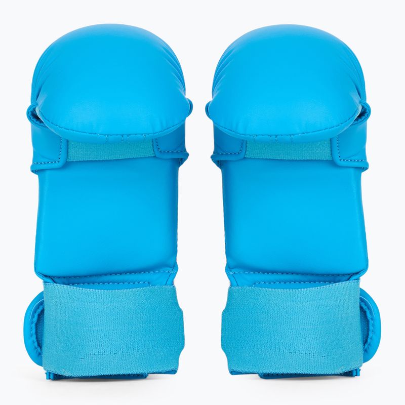 adidas WKF blue/black hand protectors 3