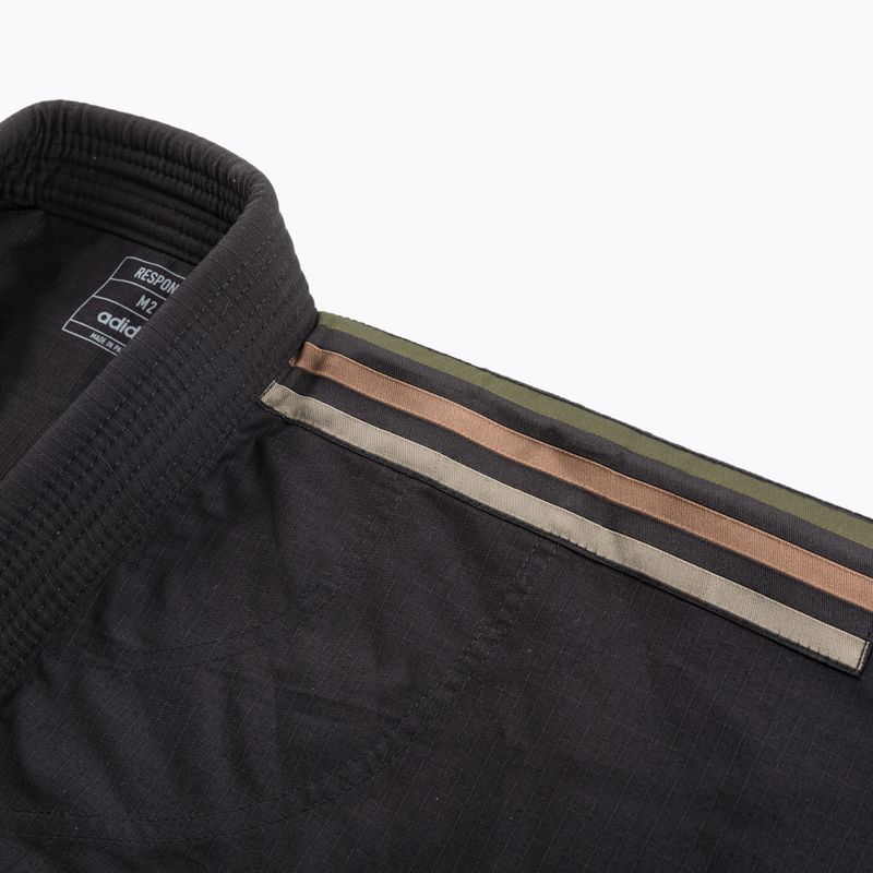 GI for Brazilian jiu-jitsu adidas Response 2.0 black 6