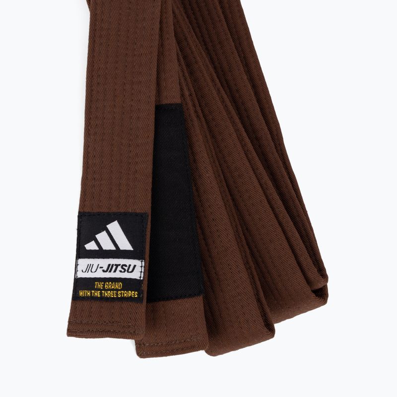 Brazilian jiu-jitsu belt adidas Elite brown 2