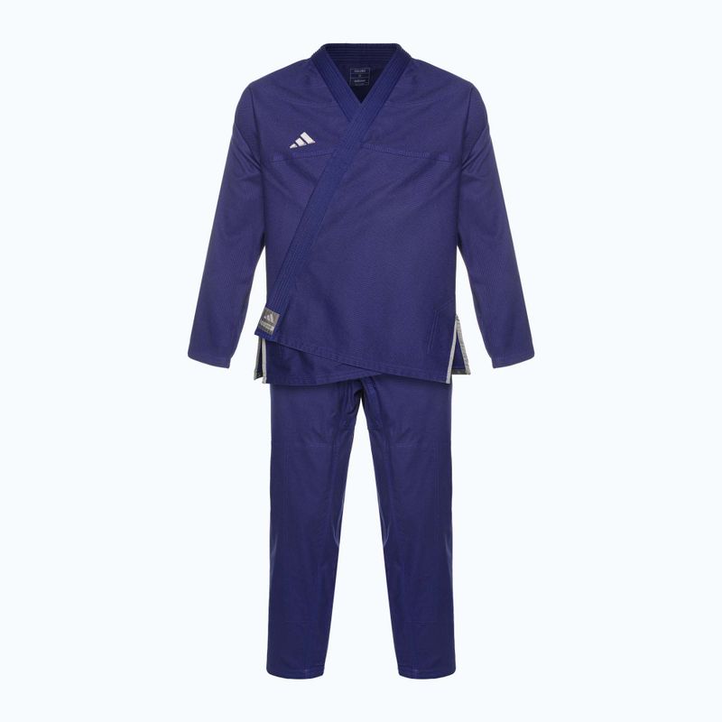 GI for Brazilian jiu-jitsu adidas Challenge 2.0 blue/grey