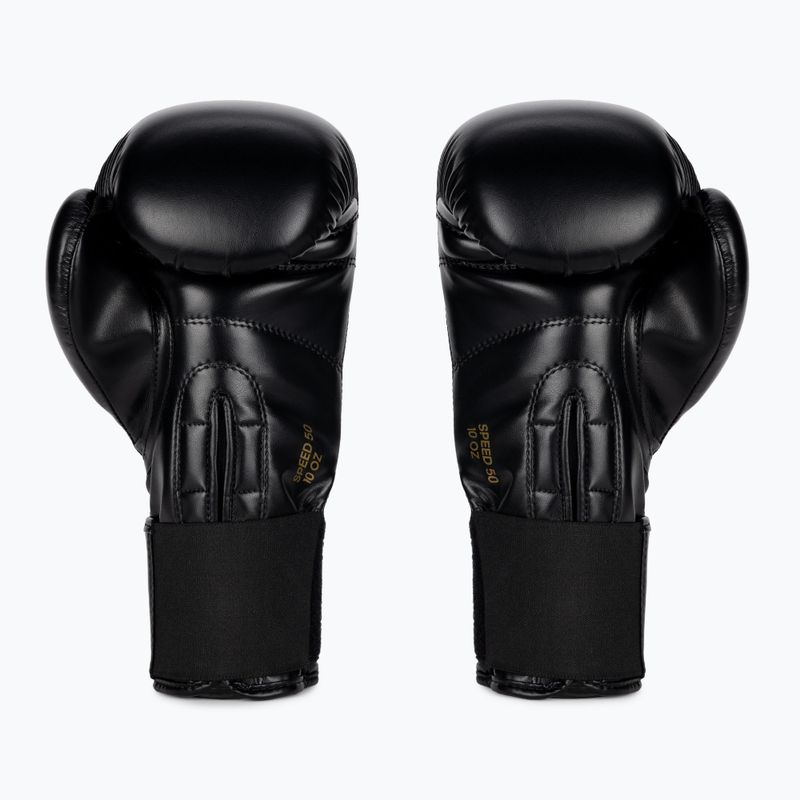 adidas Speed 50 black/gold boxing gloves 2