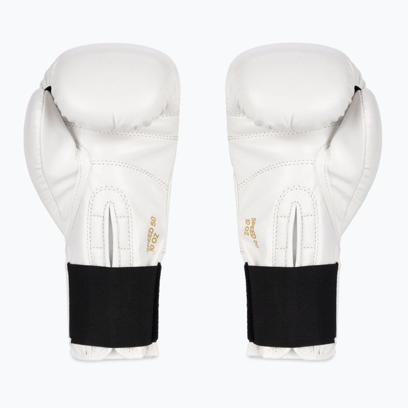 adidas Speed 50 white boxing gloves 2