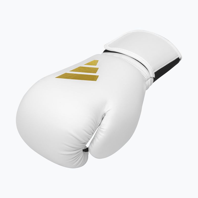 adidas Speed 50 white boxing gloves 5