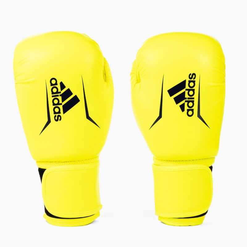 adidas Speed 50 yellow boxing gloves ADISBG50