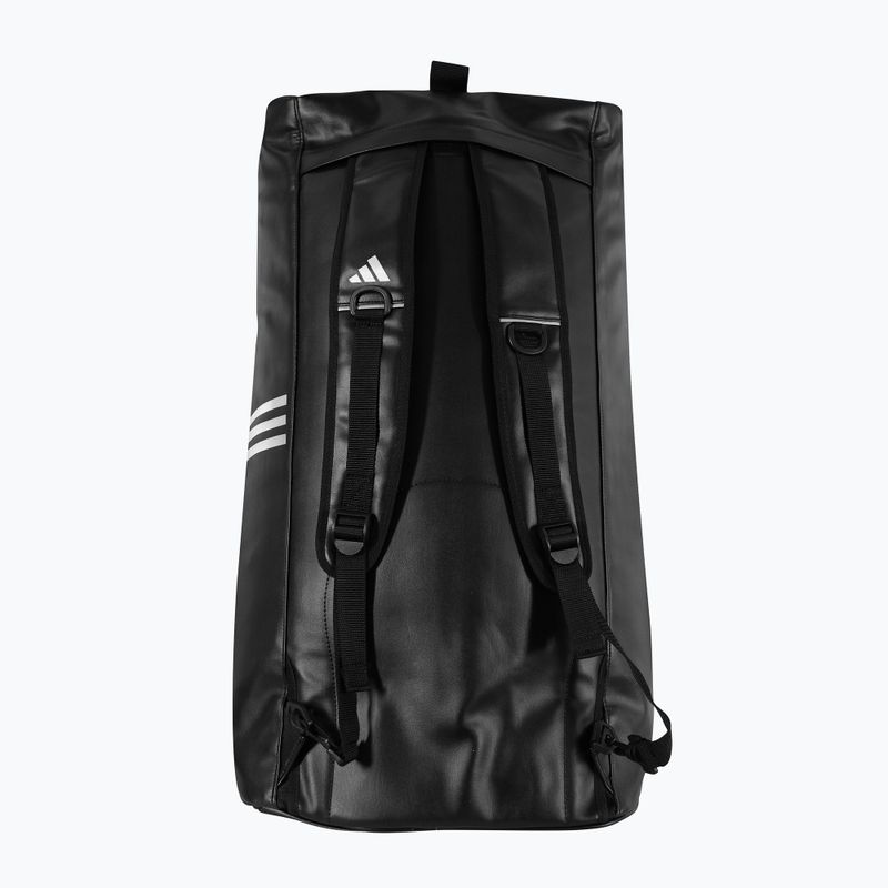 adidas 2-in-1 Boxing M black/white training bag 8