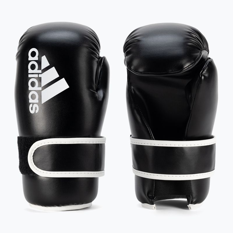 Adidas Point Fight Boxing Gloves Adikbpf100 black and white ADIKBPF100