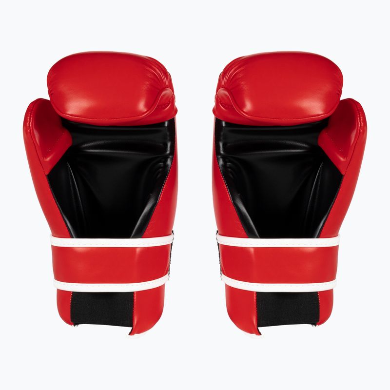 adidas Point Fight boxing gloves Adikbpf100 red and white ADIKBPF100 3