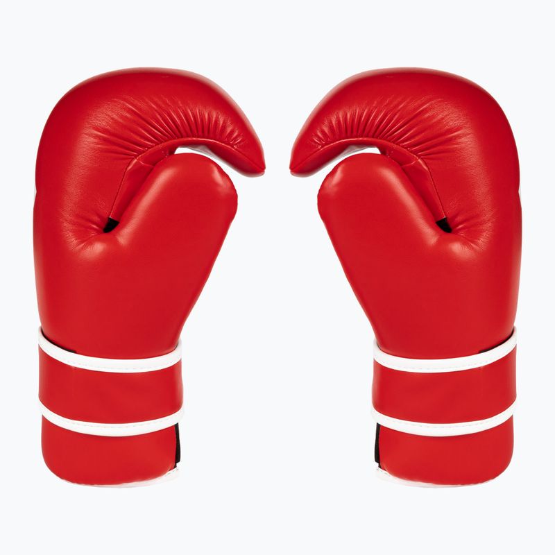 adidas Point Fight boxing gloves Adikbpf100 red and white ADIKBPF100 7