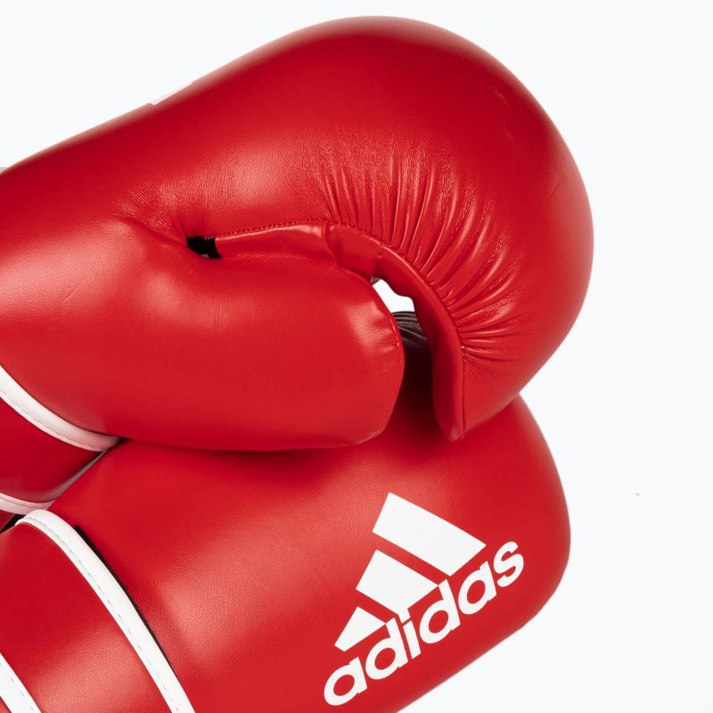 adidas Point Fight boxing gloves Adikbpf100 red and white ADIKBPF100 9