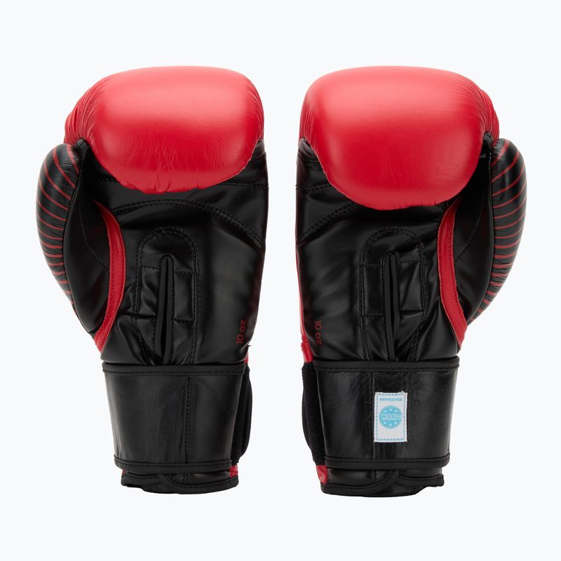Boxing gloves adidas Wako ADIKBWKF200 red/black 3