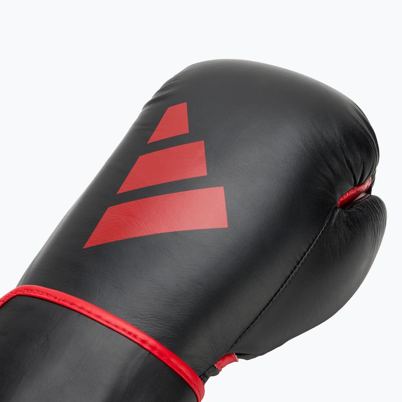 Boxing gloves adidas Wako black/red 5