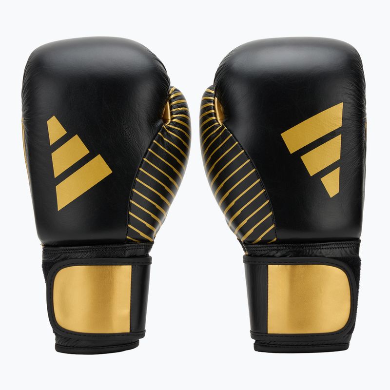 Boxing gloves adidas Wako ADIKBWKF200 black/gold 2