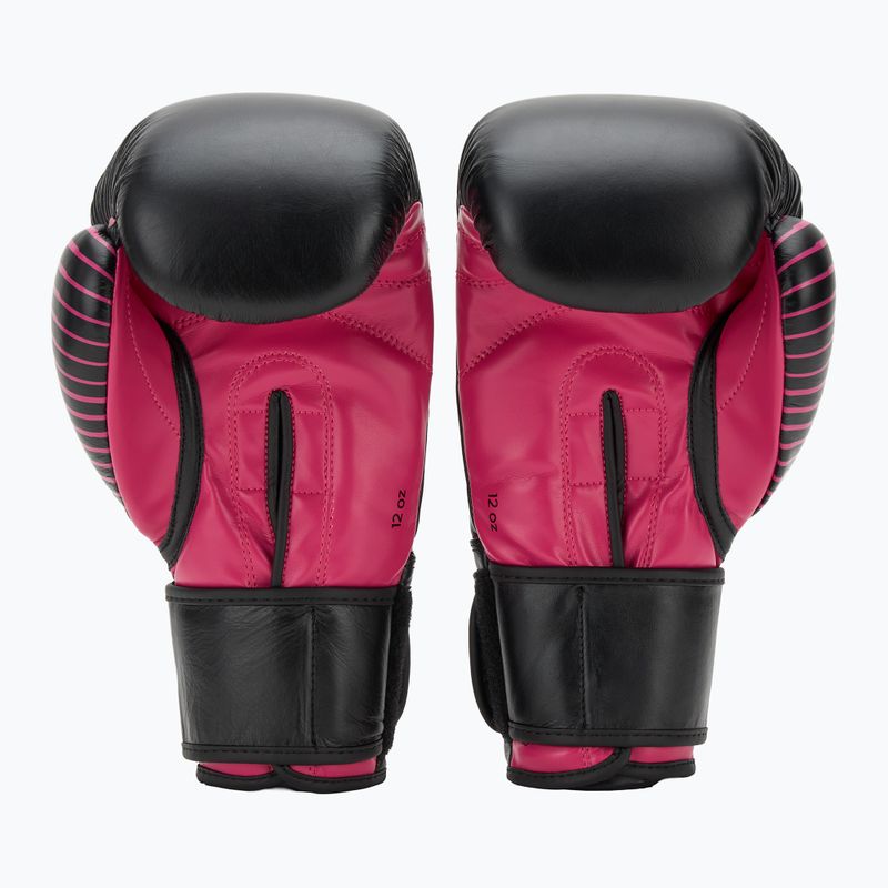 Boxing gloves adidas Wako ADIKBWKF200 black/pink 3