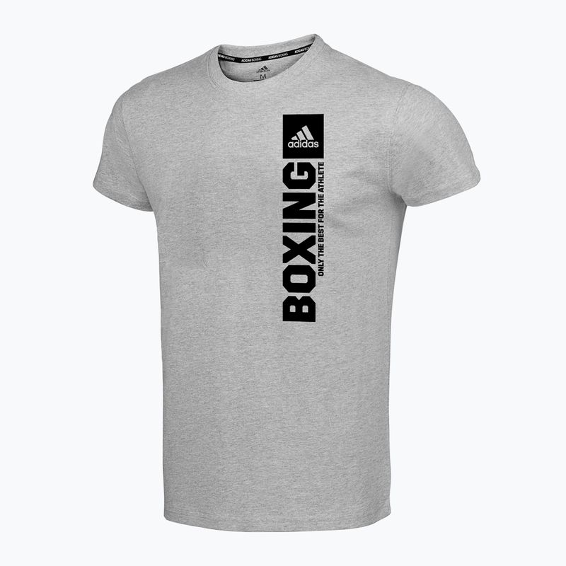 Men's adidas Boxing t-shirt grey/black