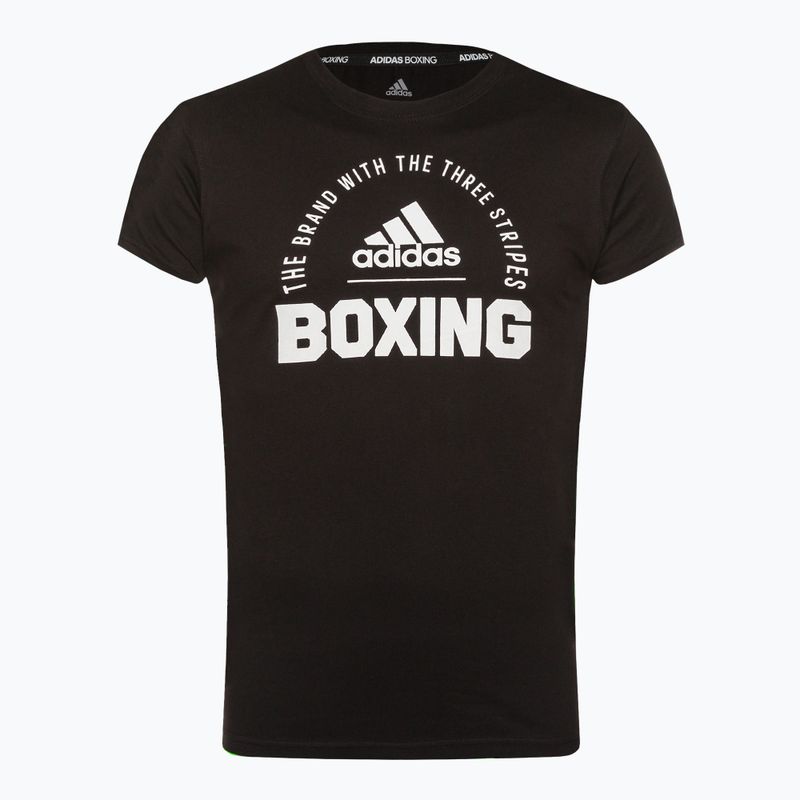 Men's adidas Boxing t-shirt black/white
