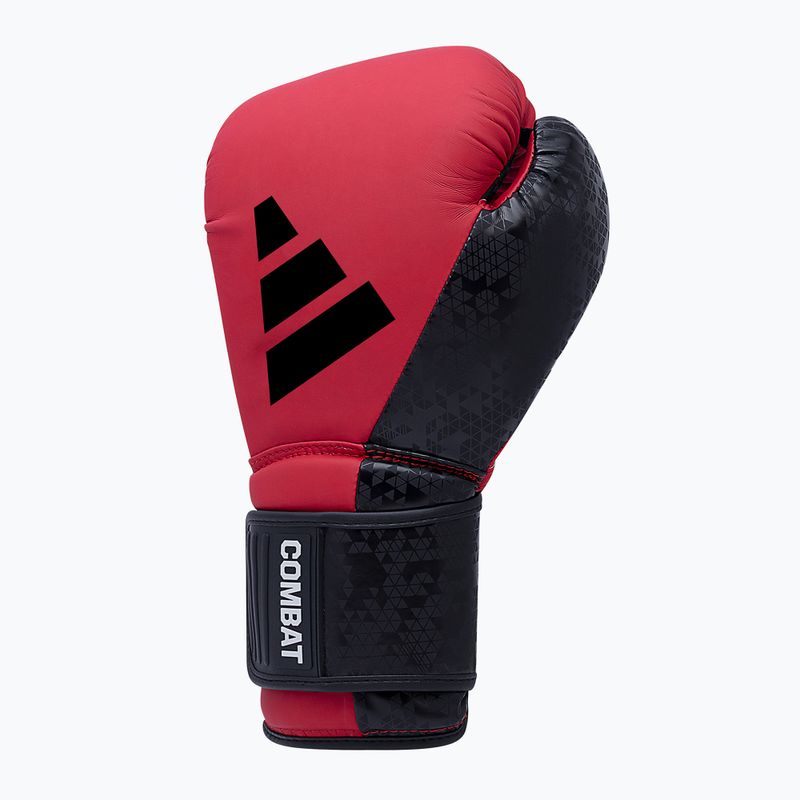 adidas Combat 50 red/black boxing gloves 2