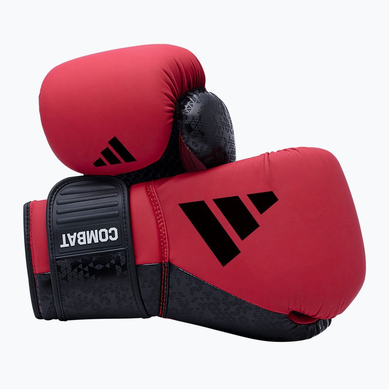 adidas Combat 50 red/black boxing gloves 8