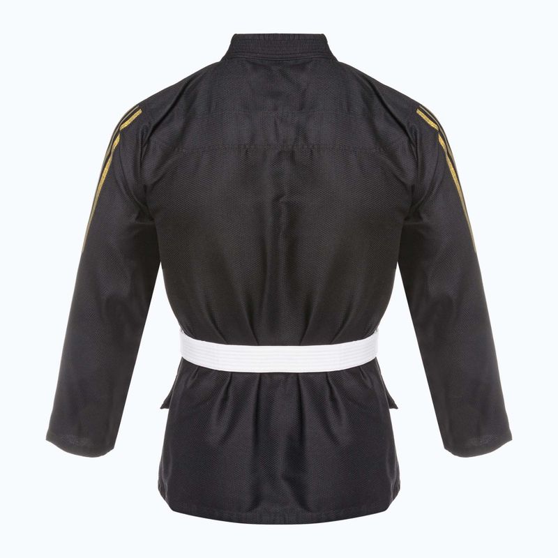 GI for Brazilian jiu-jitsu adidas Rookie black/gold 3