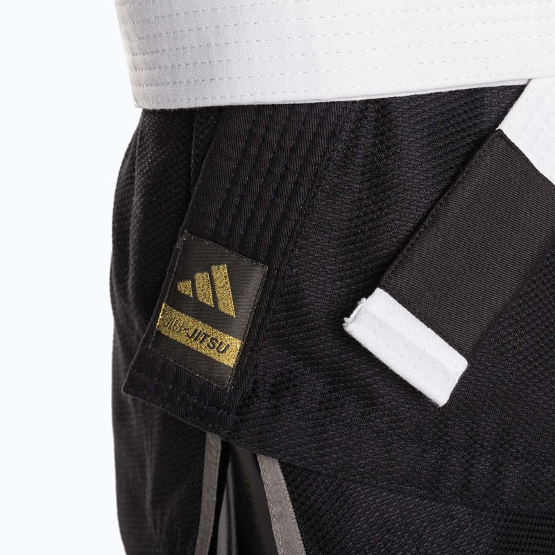 GI for Brazilian jiu-jitsu adidas Rookie black/gold 7