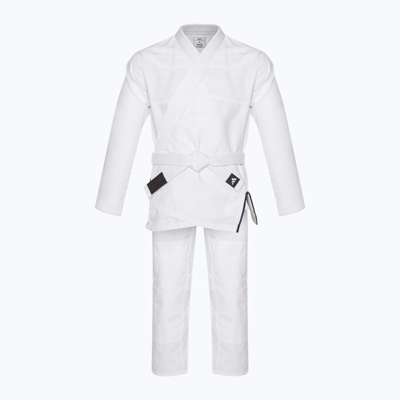 GI for Brazilian jiu-jitsu adidas Range white/gradient blue