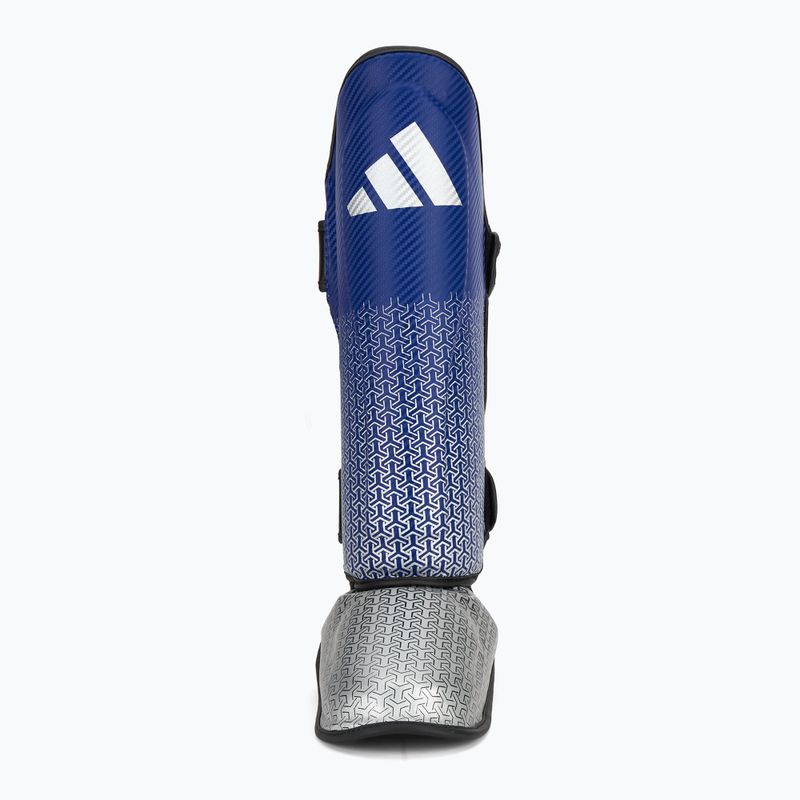 Shin and foot guards adidas Pro blue/silver 4