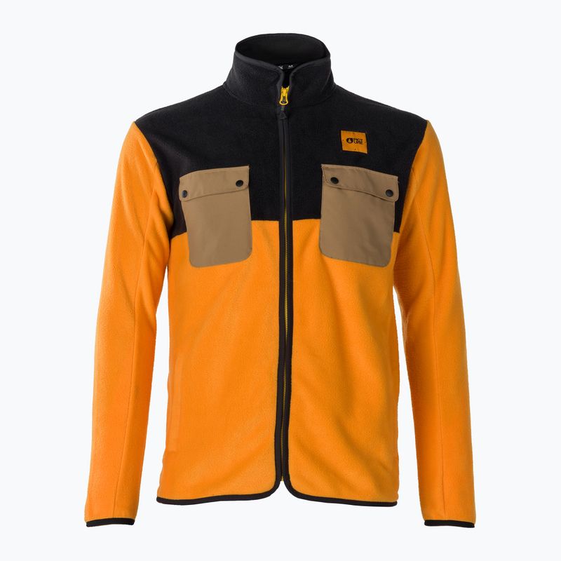Picture Artim men's ski sweatshirt yellow SMT099-C 6