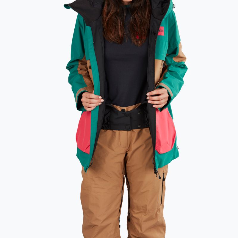 Picture Haakon women's ski jacket 20/20 green WVT262-A 11