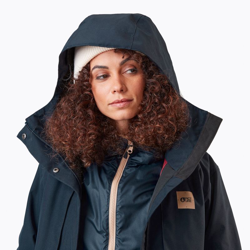 Picture Glawi women's ski jacket 10/10 navy blue WVT269-B 4