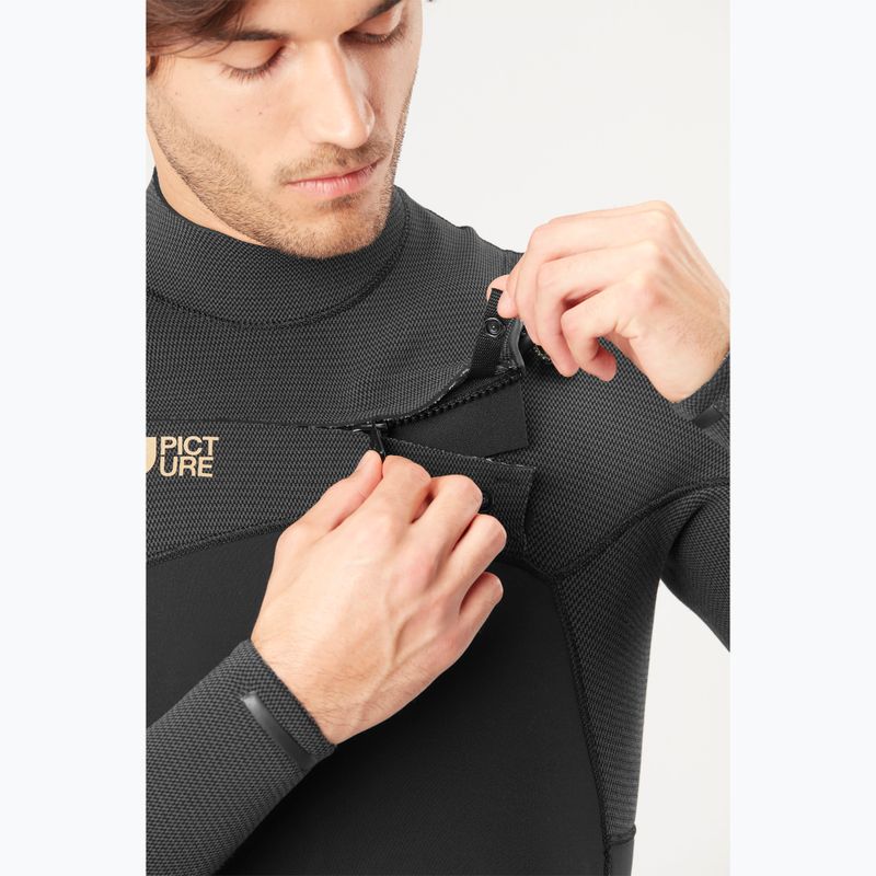 Picture Equation Flexskin 4/3 black men's wetsuit 8