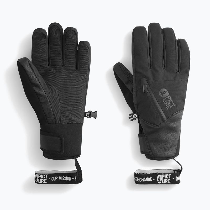 Women's ski gloves Picture Kakisa black