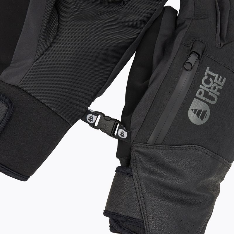 Picture Madson men's ski gloves black 5