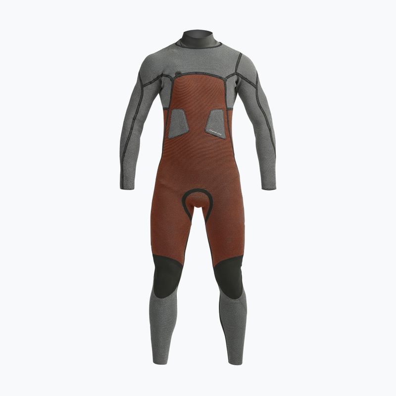 Men's Picture Equation Print 4/3 mm black wetsuit 3