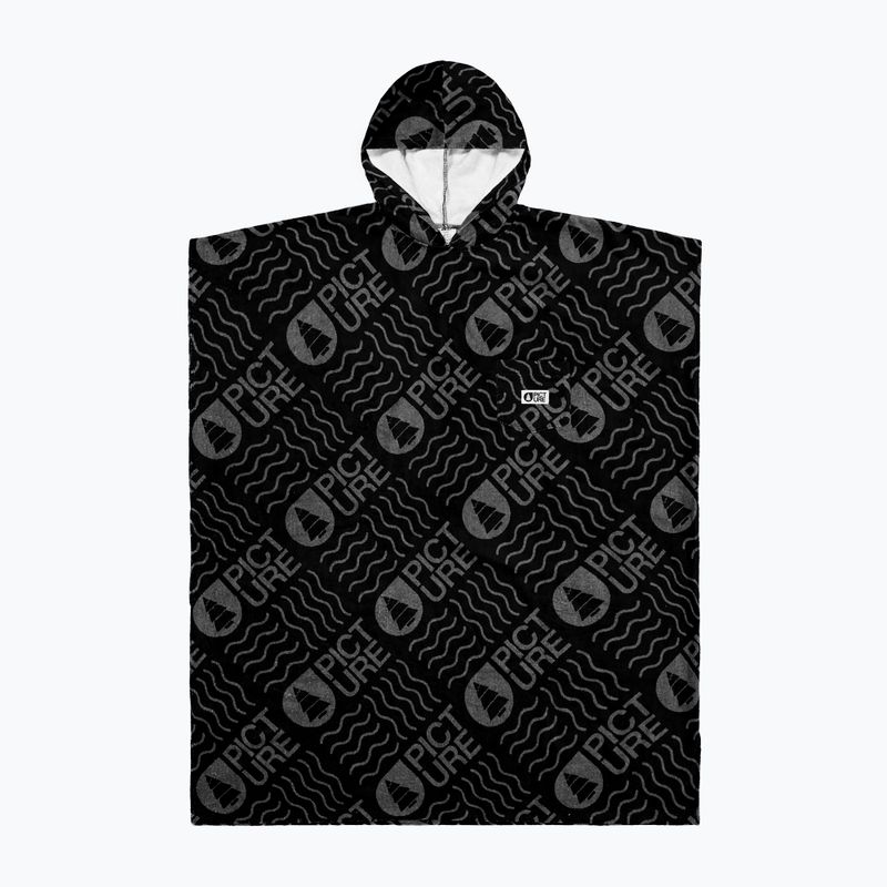 Picture Landsom black logo poncho