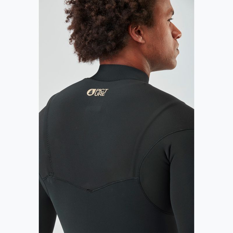 Men's Picture Equation Logo 3/2 mm lm black wetsuit 5