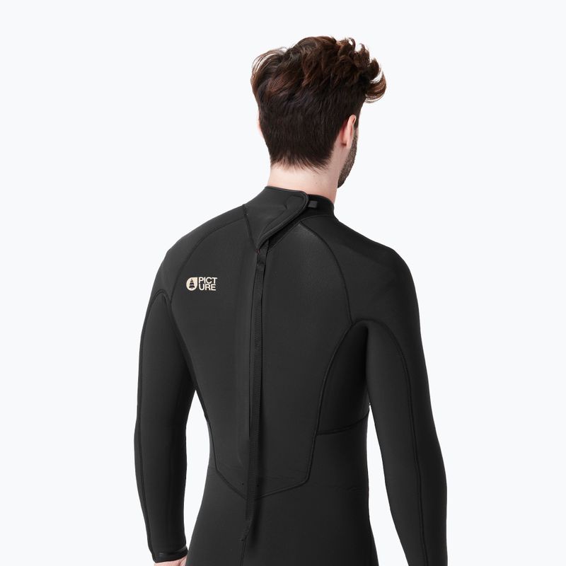 Men's Picture Equation 4/3 mm black wetsuit 9