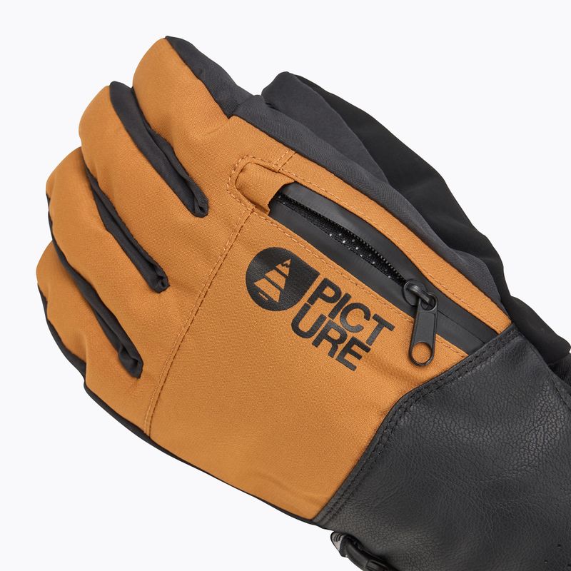 Picture Madson brown sugar men's ski gloves 4