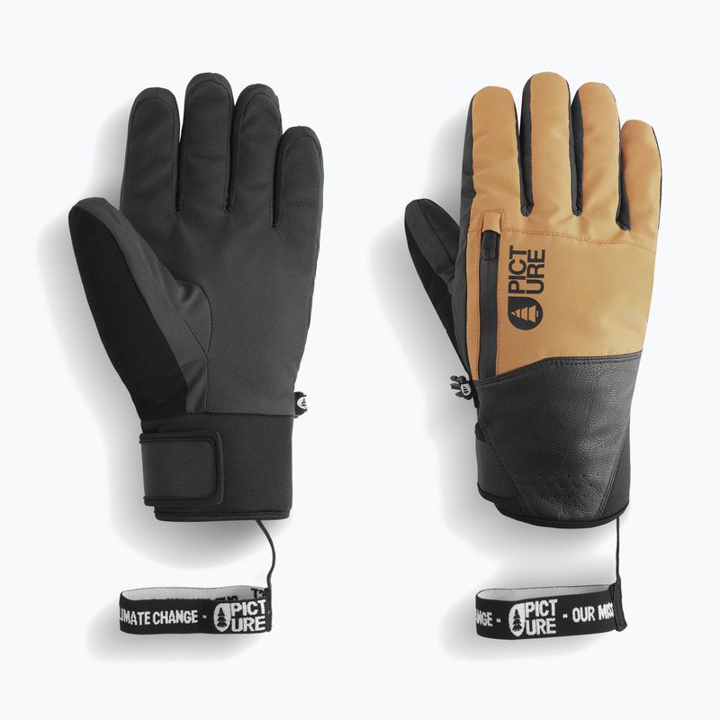 Picture Madson brown sugar men's ski gloves