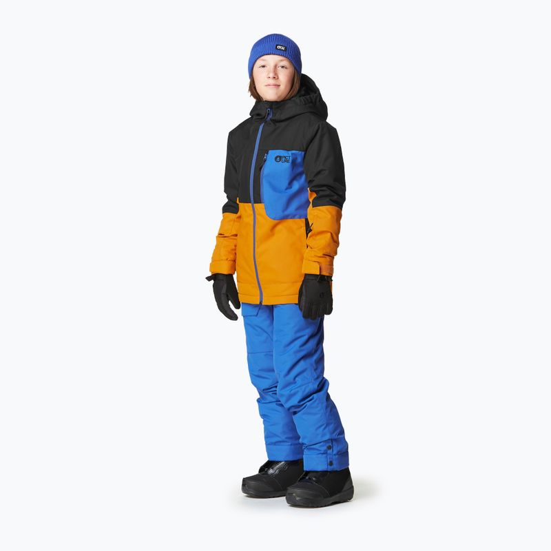 Picture Time deep ultramarine children's ski trousers 4