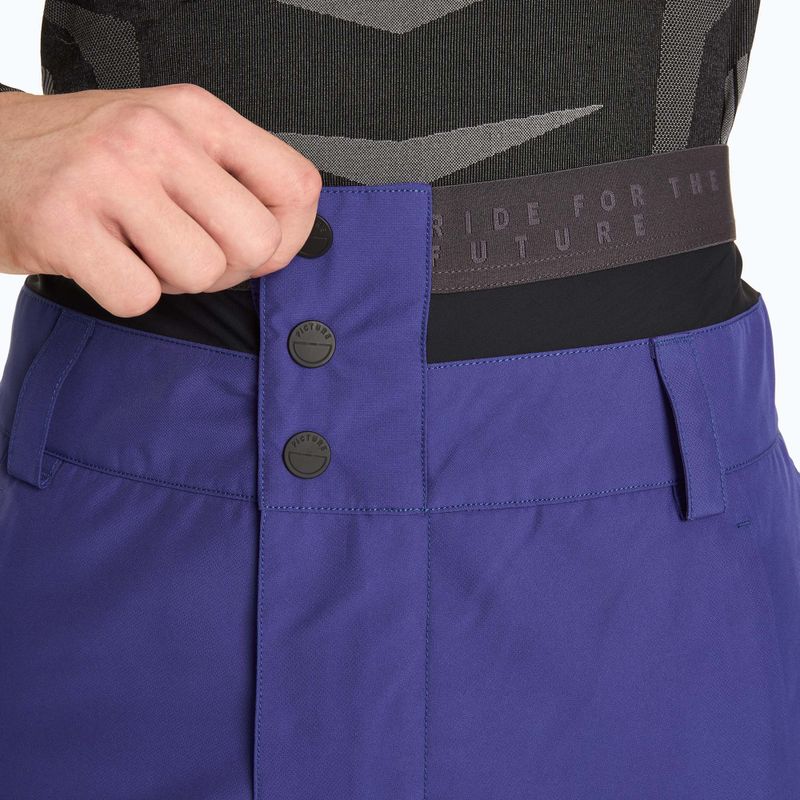 Men's Picture Object 20/15 deep ultramarine ski trousers 3