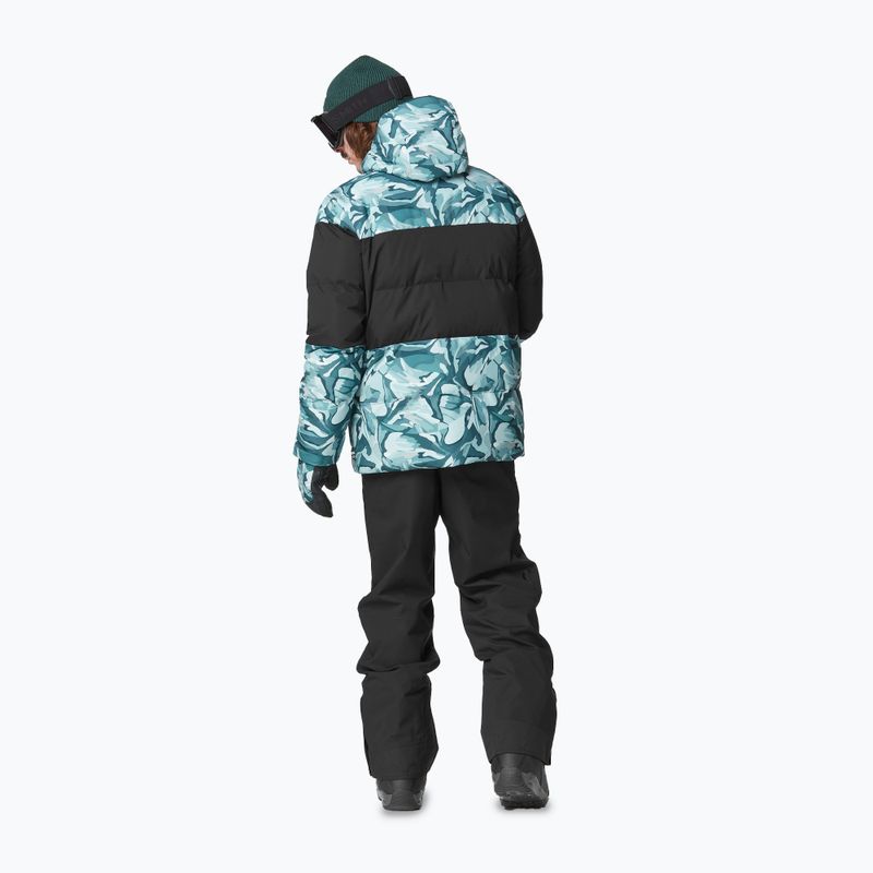 Men's Picture Insey peppup print / black ski jacket 3