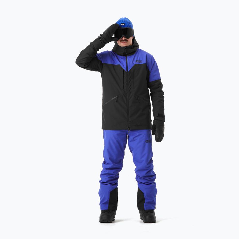 Men's Picture Bangup deep ultramarine / black ski jacket 2