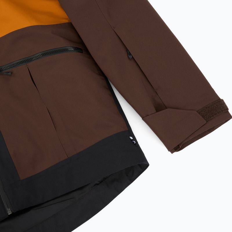 Men's Picture Naikoon black / chicory / honey ski jacket 4